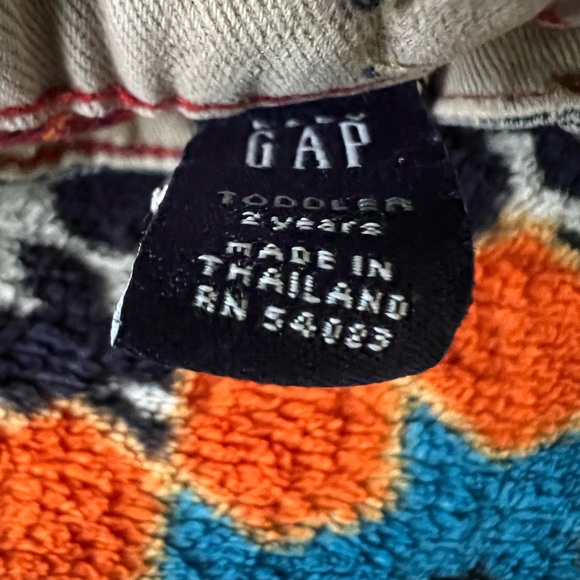 Gap Baby Boy Plaid lined Denim Jeans -heavier weight - Picture 5 of 6